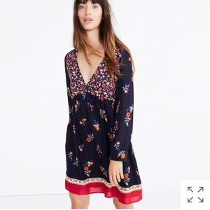 Madewell Sezane Daphna Floral Dress